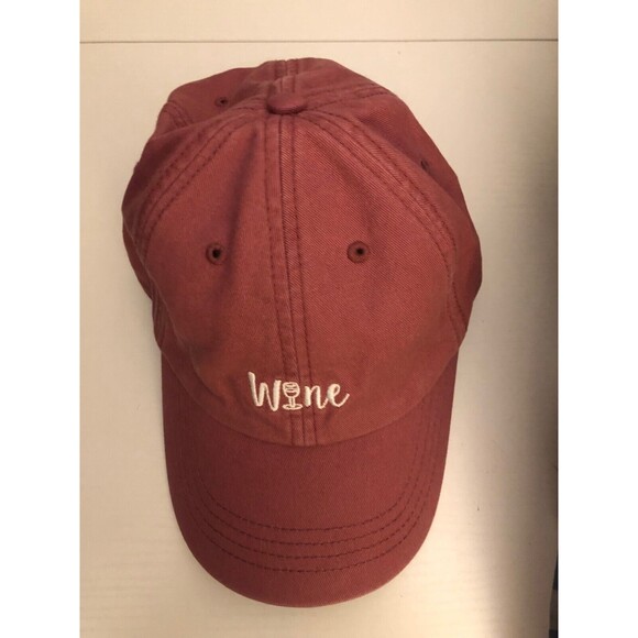 Women's State of Mind WINE Relaxed Fit Hat Maroon - Picture 1 of 5